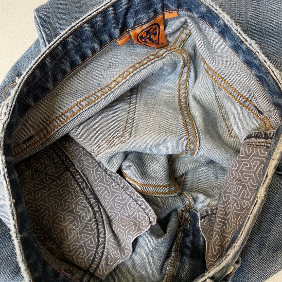 Tory Burch Wide Leg Jeans High Rise Size 25 - Picture 12 of 12